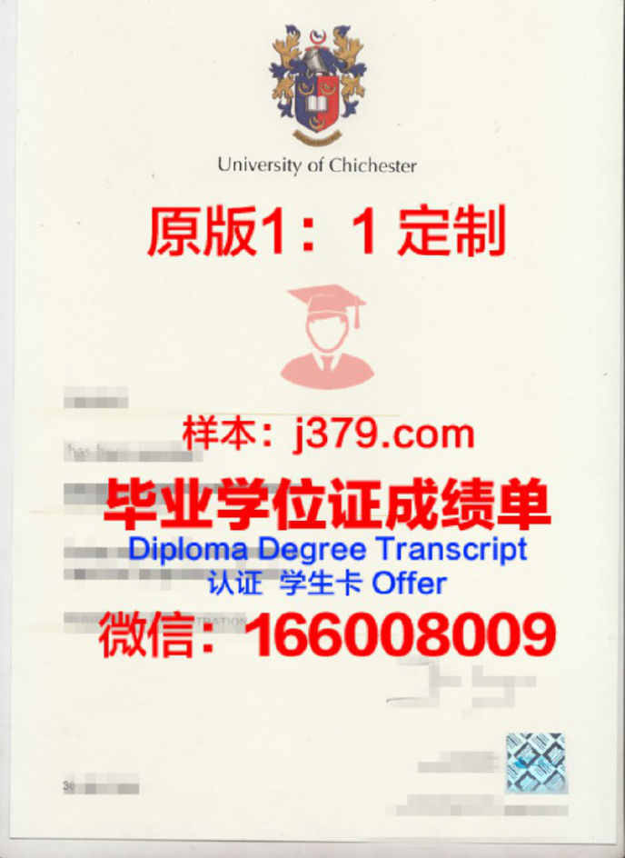 奇切斯特大学学位文凭定制——打造个性化教育新篇章